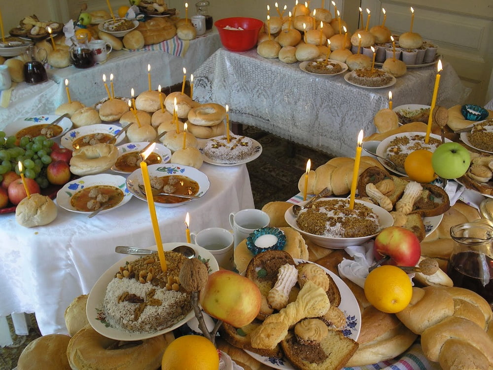 Pomană după înmormântare